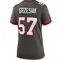 Women's Daniel Grzesiak Tampa Bay Buccaneers Pewter Alternate Jersey - Game