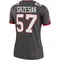 Women's Daniel Grzesiak Tampa Bay Buccaneers Pewter Alternate Jersey - Legend Plus Size