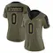 Women's Deion Jennings Tampa Bay Buccaneers 2021 Salute To Service Jersey - Limited Olive
