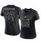Women's Dennis Houston Tampa Bay Buccaneers Reflective Jersey - Limited Black