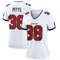Women's Derrek Pitts Tampa Bay Buccaneers Jersey - Game White