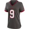 Women's Emeka Egbuka Tampa Bay Buccaneers Pewter Alternate Jersey - Game