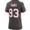 Women's Eric Banks Tampa Bay Buccaneers Pewter Alternate Jersey - Game