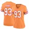 Women's Eric Banks Tampa Bay Buccaneers Throwback Jersey - Game Orange
