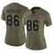 Women's Evan Deckers Tampa Bay Buccaneers 2022 Salute To Service Jersey - Limited Olive