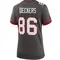 Women's Evan Deckers Tampa Bay Buccaneers Pewter Alternate Jersey - Game
