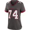 Women's Garret Greenfield Tampa Bay Buccaneers Pewter Alternate Jersey - Game