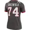 Women's Garret Greenfield Tampa Bay Buccaneers Pewter Alternate Jersey - Legend Plus Size