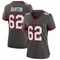 Women's Graham Barton Tampa Bay Buccaneers Pewter Alternate Jersey - Game