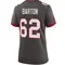 Women's Graham Barton Tampa Bay Buccaneers Pewter Alternate Jersey - Game