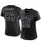 Women's Greg Gaines Tampa Bay Buccaneers Reflective Jersey - Limited Black