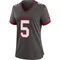 Women's Haason Reddick Tampa Bay Buccaneers Pewter Alternate Jersey - Game