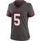 Women's Jack Browning Tampa Bay Buccaneers Pewter Alternate Jersey - Game