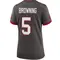 Women's Jack Browning Tampa Bay Buccaneers Pewter Alternate Jersey - Game