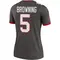 Women's Jack Browning Tampa Bay Buccaneers Pewter Alternate Jersey - Legend Plus Size