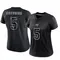 Women's Jack Browning Tampa Bay Buccaneers Reflective Jersey - Limited Black