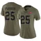 Women's Jacob Parrish Tampa Bay Buccaneers 2022 Salute To Service Jersey - Limited Olive