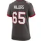 Women's Jake Majors Tampa Bay Buccaneers Pewter Alternate Jersey - Game