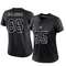 Women's Jake Majors Tampa Bay Buccaneers Reflective Jersey - Limited Black