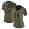 Women's Jalen McMillan Tampa Bay Buccaneers 2021 Salute To Service Jersey - Limited Olive