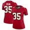 Women's Jamel Dean Tampa Bay Buccaneers Jersey - Legend Red Plus Size