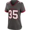 Women's Jamel Dean Tampa Bay Buccaneers Pewter Alternate Jersey - Game