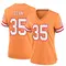 Women's Jamel Dean Tampa Bay Buccaneers Throwback Jersey - Game Orange