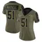 Women's J.J. Russell Tampa Bay Buccaneers 2021 Salute To Service Jersey - Limited Olive