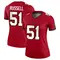 Women's J.J. Russell Tampa Bay Buccaneers Jersey - Legend Red Plus Size