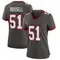 Women's J.J. Russell Tampa Bay Buccaneers Pewter Alternate Jersey - Game