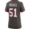 Women's J.J. Russell Tampa Bay Buccaneers Pewter Alternate Jersey - Game