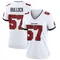 Women's John Bullock Tampa Bay Buccaneers Jersey - Game White