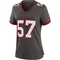 Women's John Bullock Tampa Bay Buccaneers Pewter Alternate Jersey - Game