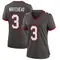 Women's Jordan Whitehead Tampa Bay Buccaneers Pewter Alternate Jersey - Game