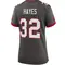 Women's Josh Hayes Tampa Bay Buccaneers Pewter Alternate Jersey - Game