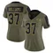 Women's Josh Williams Tampa Bay Buccaneers 2021 Salute To Service Jersey - Limited Olive