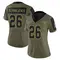 Women's Kaevon Merriweather Tampa Bay Buccaneers 2021 Salute To Service Jersey - Limited Olive