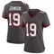 Women's Kameron Johnson Tampa Bay Buccaneers Pewter Alternate Jersey - Game