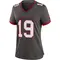 Women's Kameron Johnson Tampa Bay Buccaneers Pewter Alternate Jersey - Game