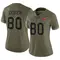 Women's Kaylon Geiger Tampa Bay Buccaneers 2022 Salute To Service Jersey - Limited Olive