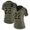 Women's Kindle Vildor Tampa Bay Buccaneers 2021 Salute To Service Jersey - Limited Olive