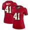 Women's Ko Kieft Tampa Bay Buccaneers Jersey - Legend Red Plus Size