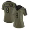 Women's Kyle Rudolph Tampa Bay Buccaneers 2021 Salute To Service Jersey - Limited Olive