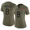 Women's Kyle Rudolph Tampa Bay Buccaneers 2022 Salute To Service Jersey - Limited Olive
