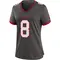 Women's Kyle Rudolph Tampa Bay Buccaneers Pewter Alternate Jersey - Game