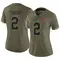 Women's Kyle Trask Tampa Bay Buccaneers 2022 Salute To Service Jersey - Limited Olive