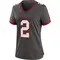 Women's Kyle Trask Tampa Bay Buccaneers Pewter Alternate Jersey - Game