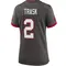 Women's Kyle Trask Tampa Bay Buccaneers Pewter Alternate Jersey - Game