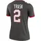 Women's Kyle Trask Tampa Bay Buccaneers Pewter Alternate Jersey - Legend Plus Size