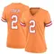 Women's Kyle Trask Tampa Bay Buccaneers Throwback Jersey - Game Orange